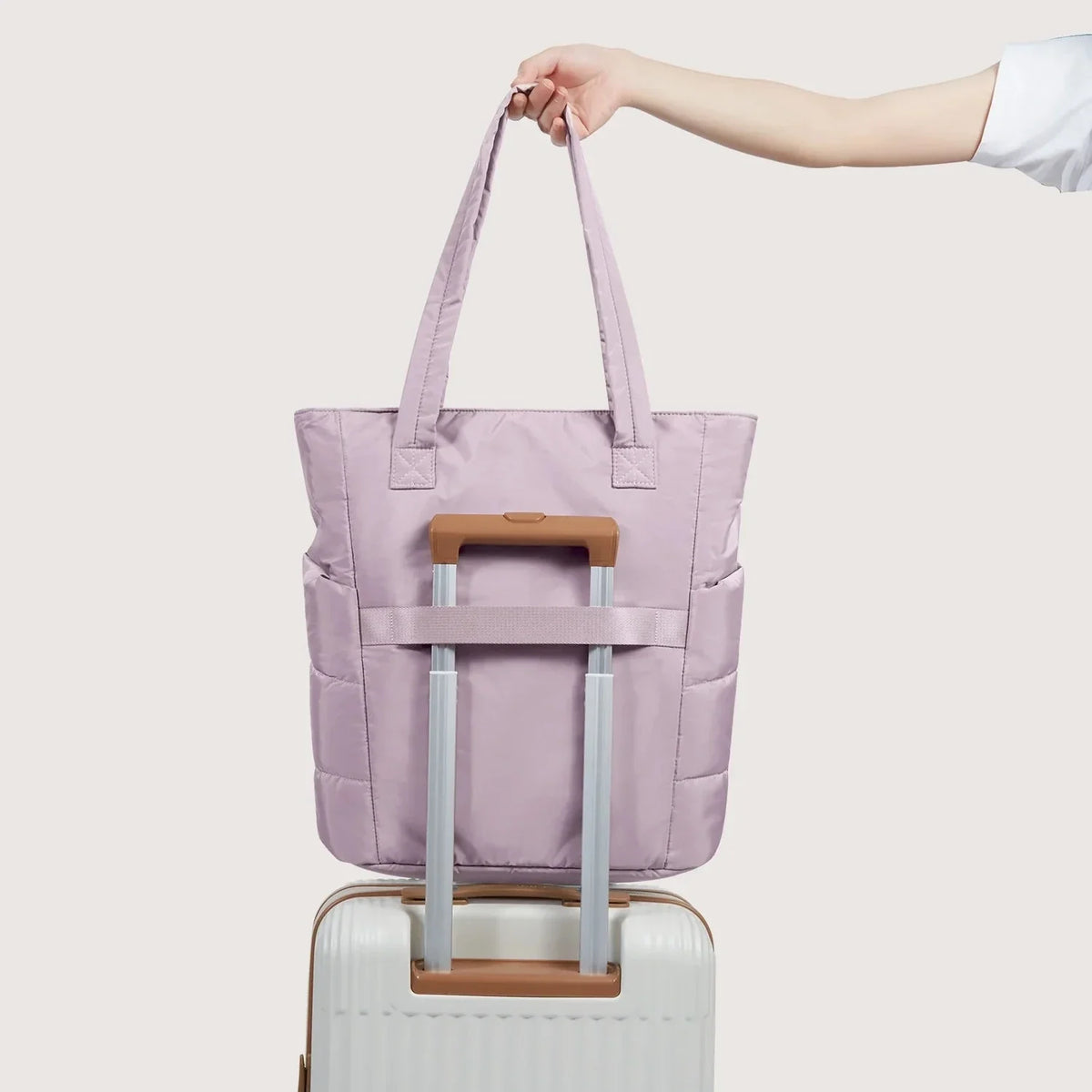 (FREE GIFT)Bubble 21L Puffy Tote