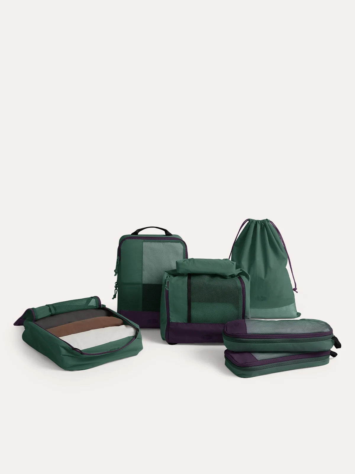 (FREE GIFT)Faro Packing Cubes 6PCS