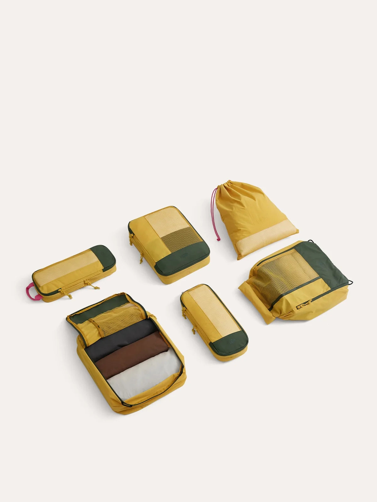 (FREE GIFT)Faro Packing Cubes 6PCS