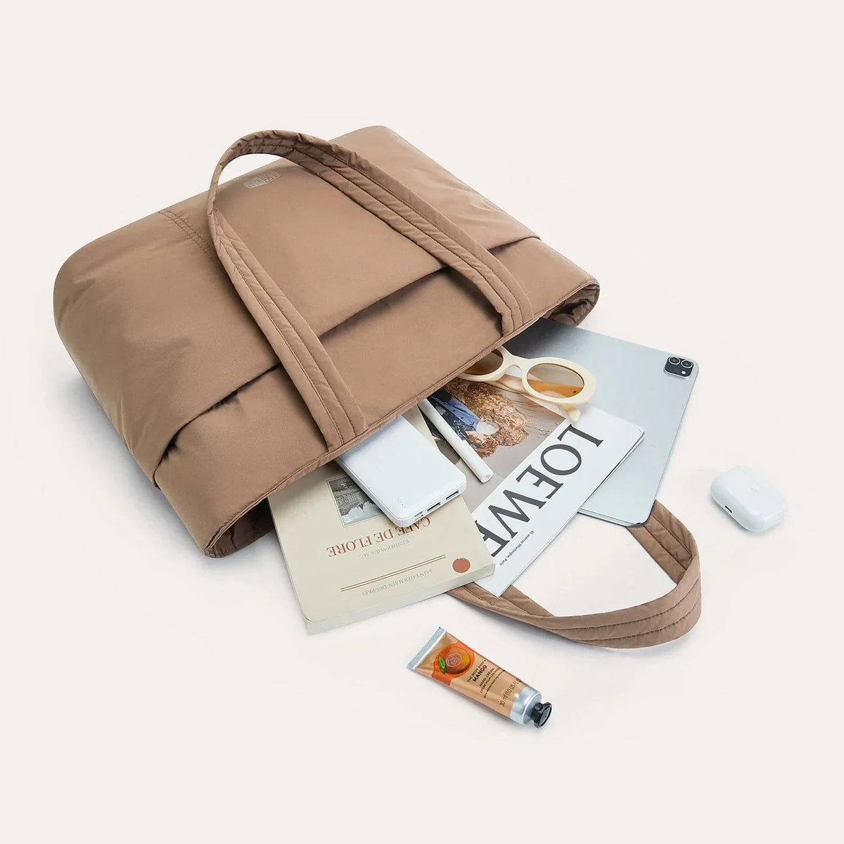 (FREE GIFT) Puffy Tote Bag